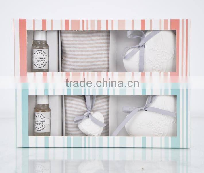10ml fragrance oil & cotton scented sachet and fragrance clay gift set SA-1964