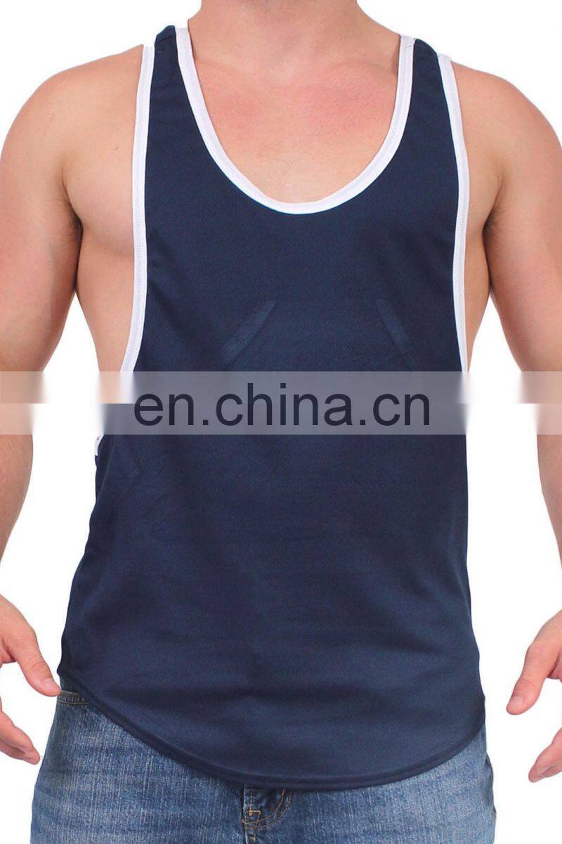 custom New Singlet Men Gym Fitness Singlet