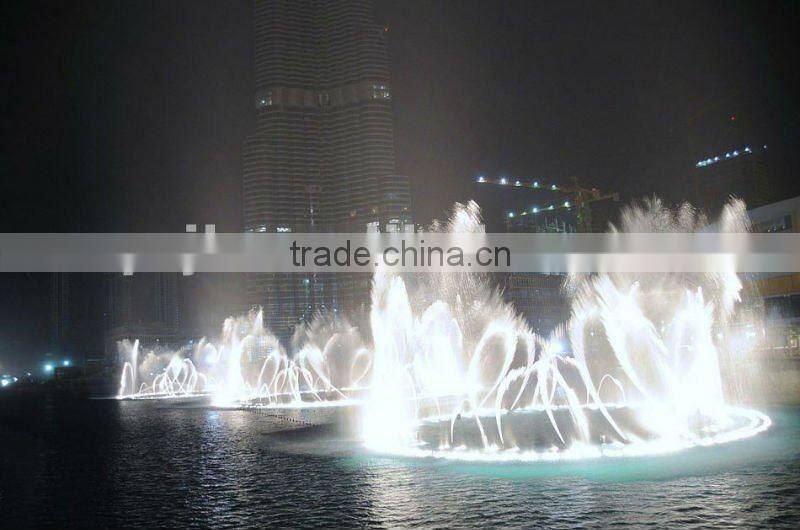 Music Dancing Fountain Built in Lake