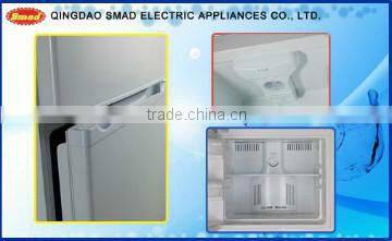 610L side by side three door refrigerator with combination of fan cooling and defrost cooling