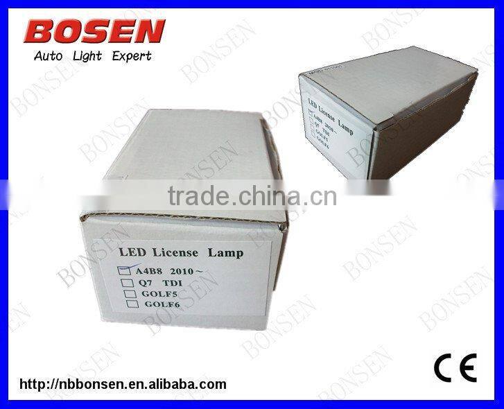 LED license plate lamp for 2013 VW JETTA 6 PASSAT