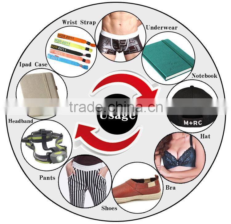 2015 new design custom jacquard underwear elastic band