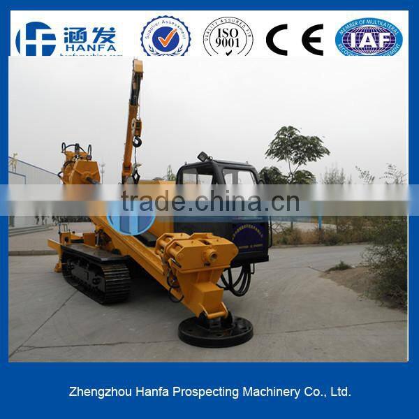 Hanfa Brand HF-58L hydraulic horizontal directional drilling rig for outside trench-less pipe-laying CE & ISO certification