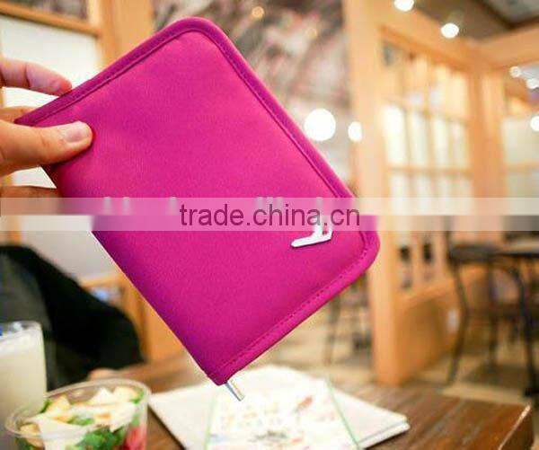 High quality branded passport wallet