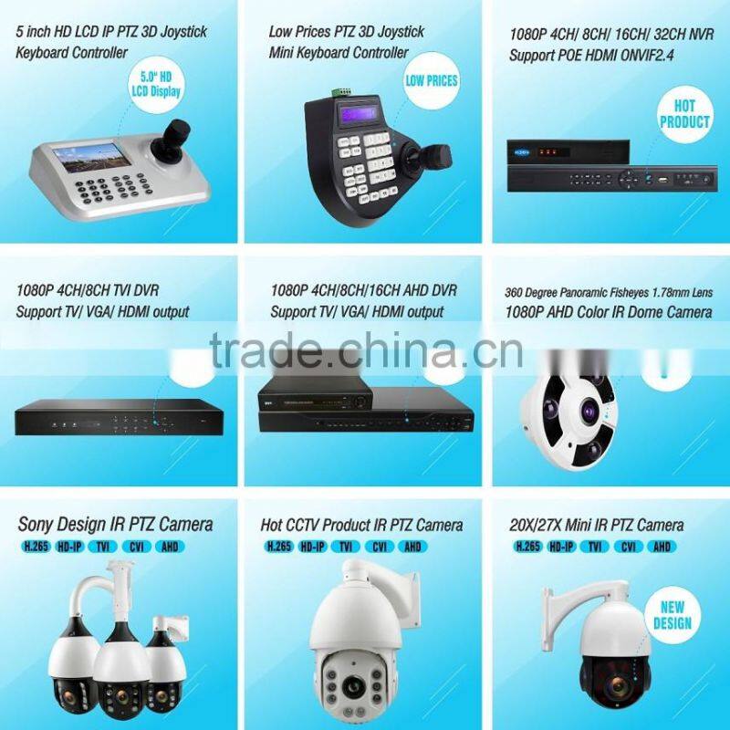 Full HD Fixed Lens 1080P TVI 2.0MP Color IR Bullet CCTV Camera with Sony 322 Cmos Metal Housing