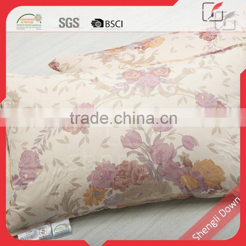 Travel neck pillow white goose down neck pillow Chinese neck pillow