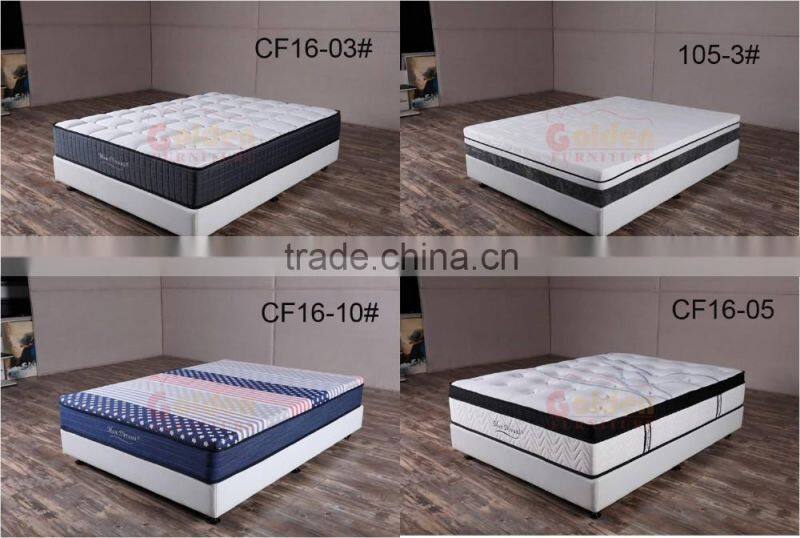 2016 new design bamboo pocket mattress for sale CF16-04#