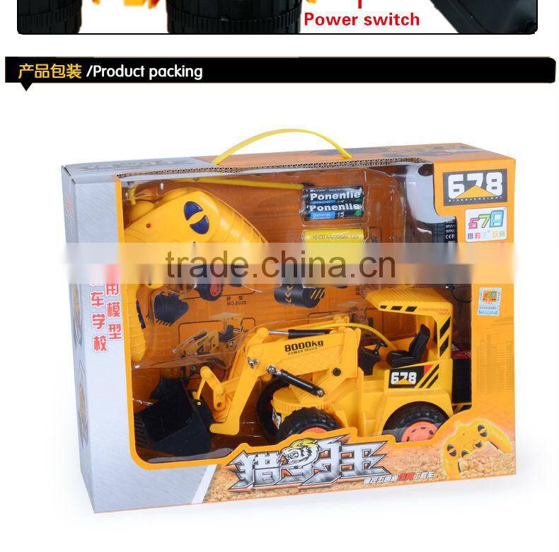 5 channel RC engineering car, RC car, toys