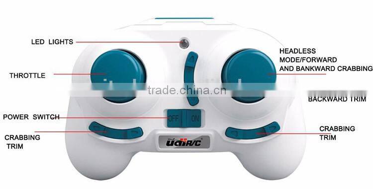 Udi Drone Manufacturers Headless Quadcopters RTF 4CH 6 Axis Gyro U846 Mini Dron UFO