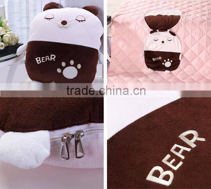 Cute Animal plush sleepin cushion Pillow for Children Animal Shaped Pillow for kids