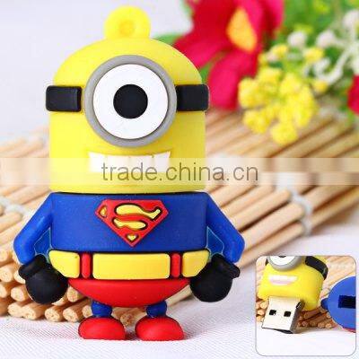 Wholesale Supermanminions stick usb with OEM order