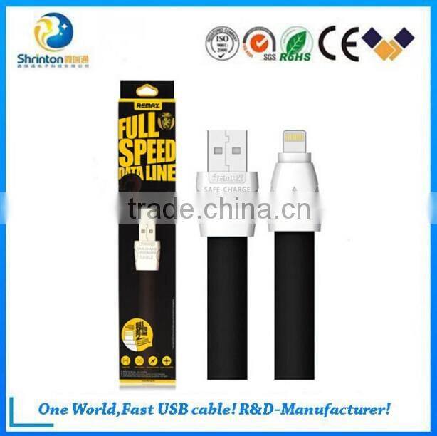 Remax Fast Speed USB 2.0 sync data cable flat cable