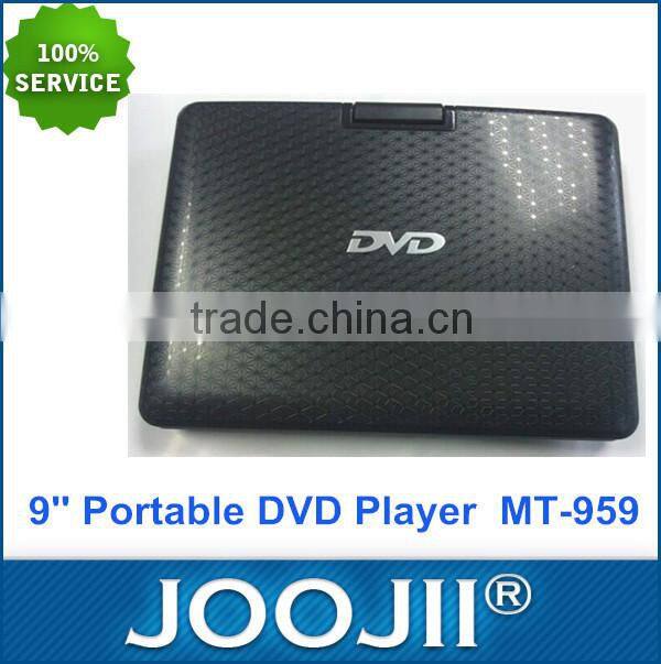 Fashional Design 9 Inch Portable DVD Player With TV Tuner FM USB