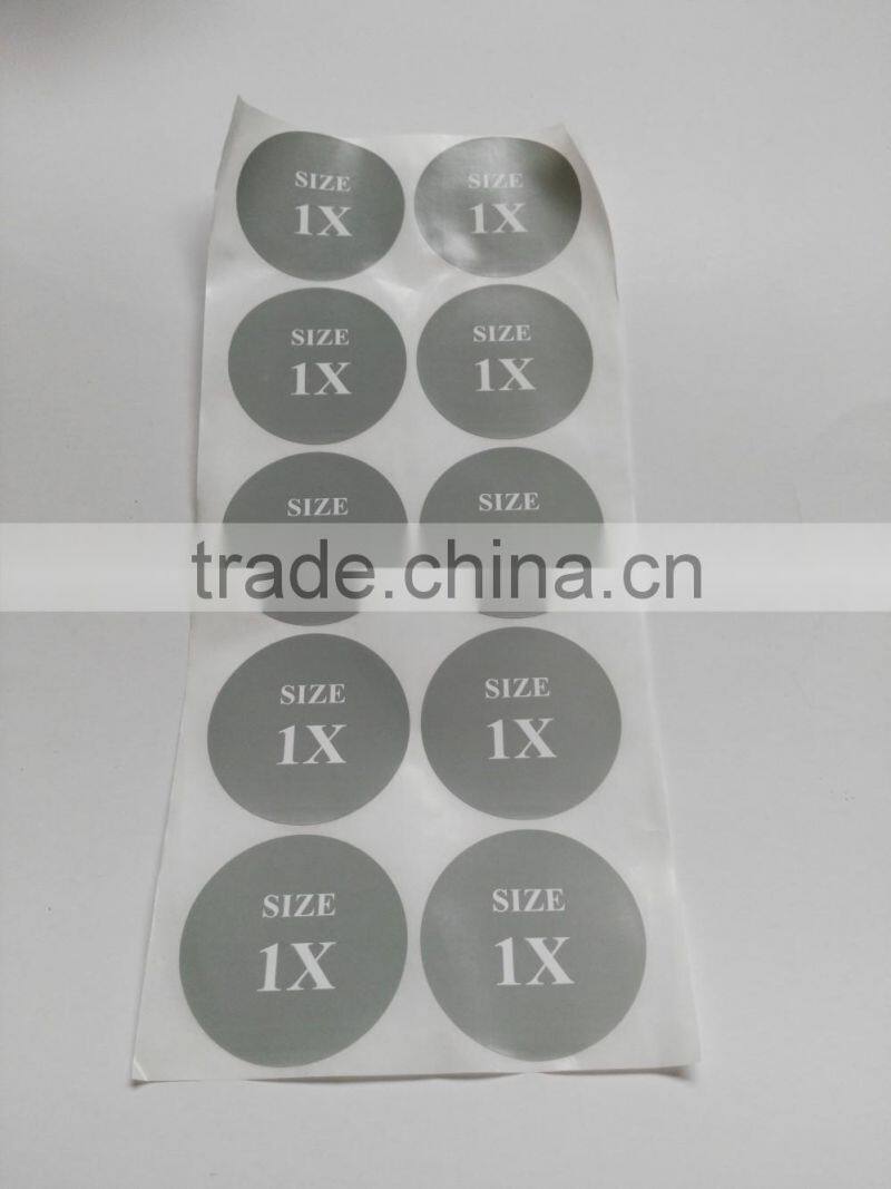 garment sticker label manufacturer