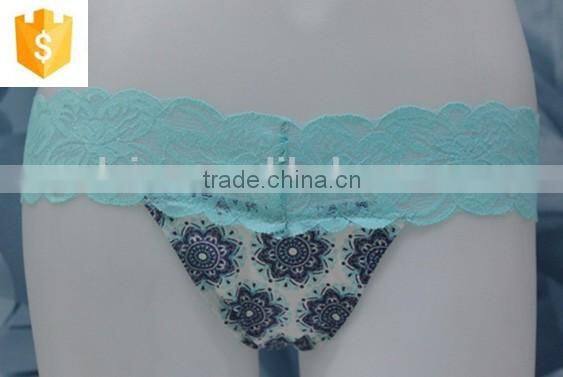 The teen lace g-string with floral photo