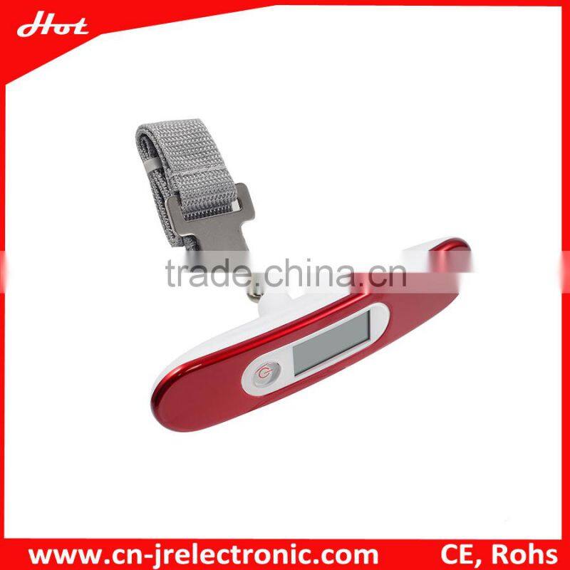 New innovation 50kg colorful Portable weighing luggage scale used for souvenir and christmas gift