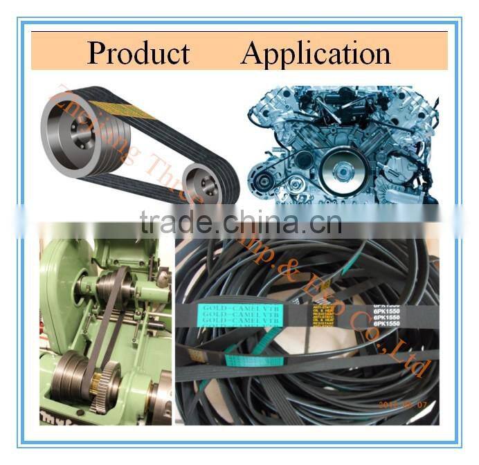 Rubber cogged v belt