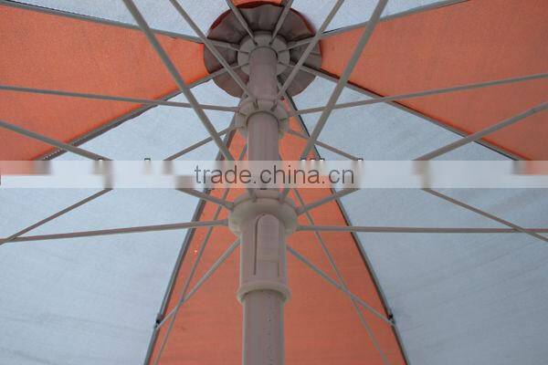 48"x8k Quality Big Beach Umbrella with 210D oxford fabric