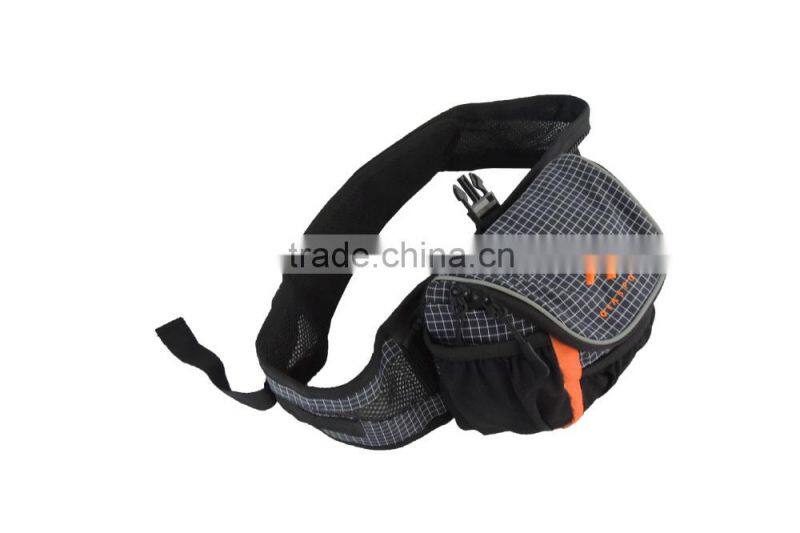 high quality fashion leisure cycling nylon sports waist bag for men