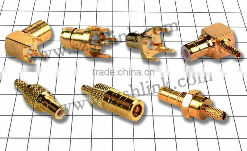 SMA Plug Male Right Angle Coaxial Connector 50 ohms For 178U Cable