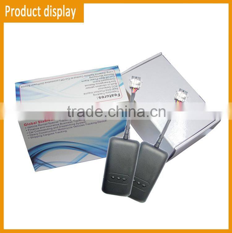 smart GPS car tracker with engine cut and sos button and support online gprs fleet management tracking software