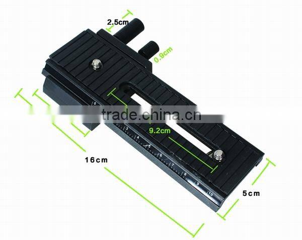 Commlite Two-way Macro Shot Focusing Focus Rail Slider for Canon,for Nikon,for Sony,for Olympus,for Pentax