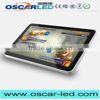 P3 indoor led LED advertising lcd monitor stand taxi lcd advertising screen made in China
