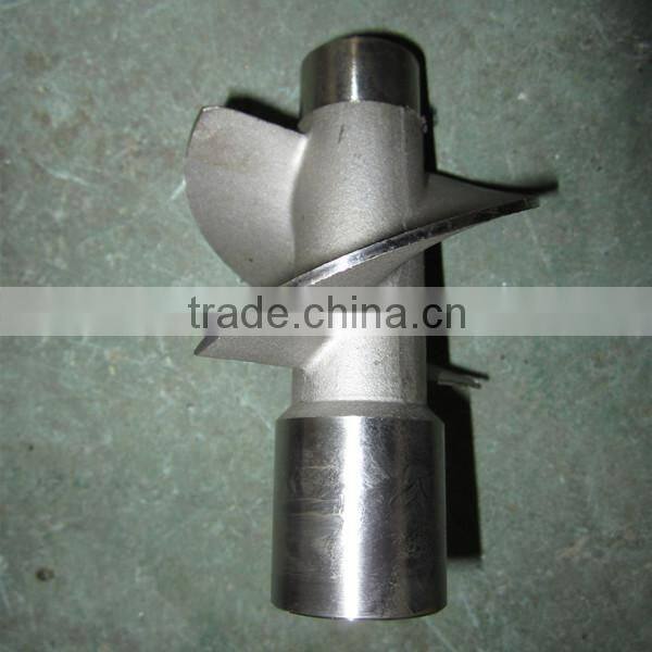 silica sol investment casting and machining inducer for pump application