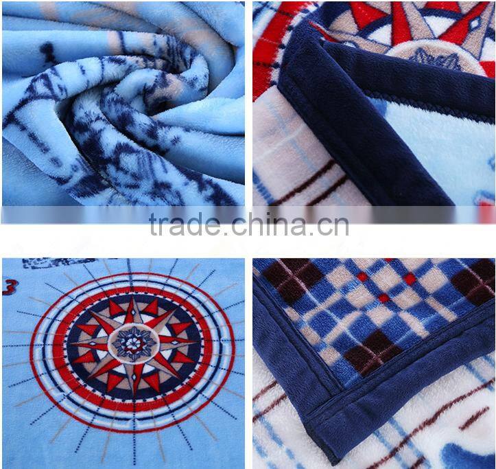 Hot sale super soft plush flannel blanket