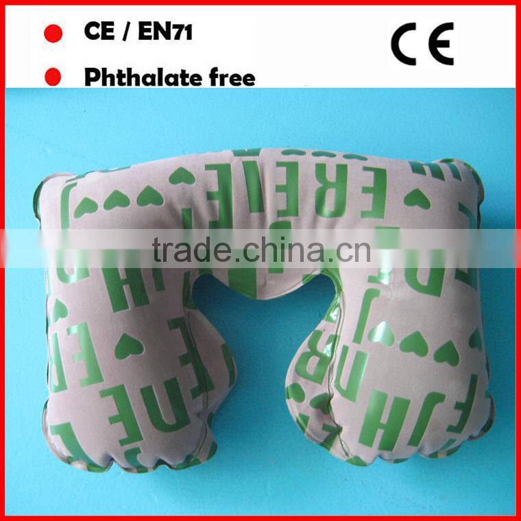 inflatable travel neck pillow,funny neck pillow,custom neck pillow