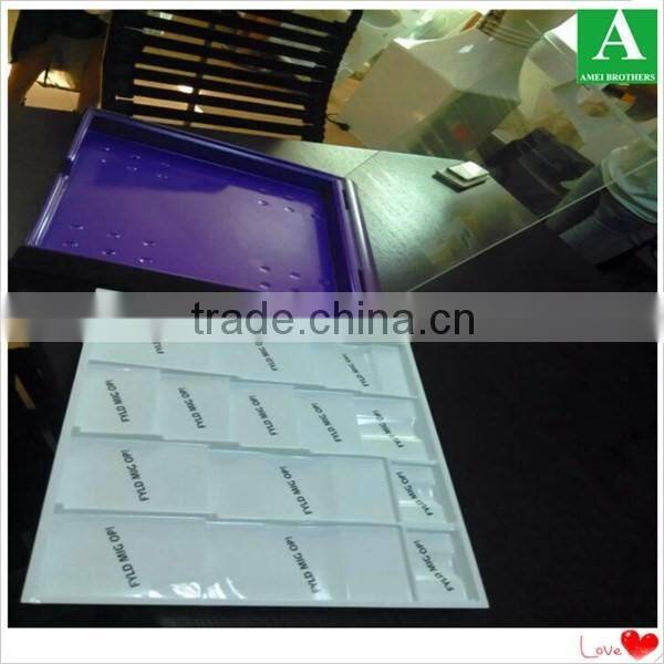 Round Cute Acrylic Plastic Tray Factory Custom Hot Sale