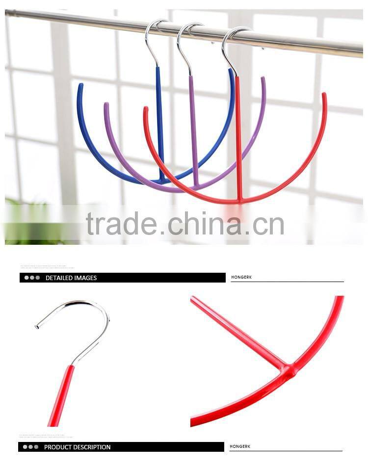 non-slip pvc coating metal hanging shoe rack