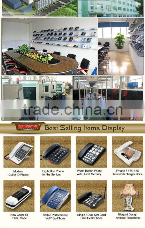 Simple design multifunction desktop senior phone