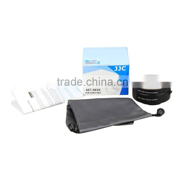 JJC Macro Auto Focus Automatic Extension Tube for Sony NEX E-Mount