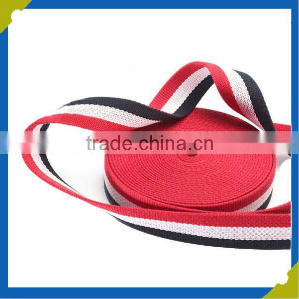 colorful woven polyester custom high quality garment textile tape