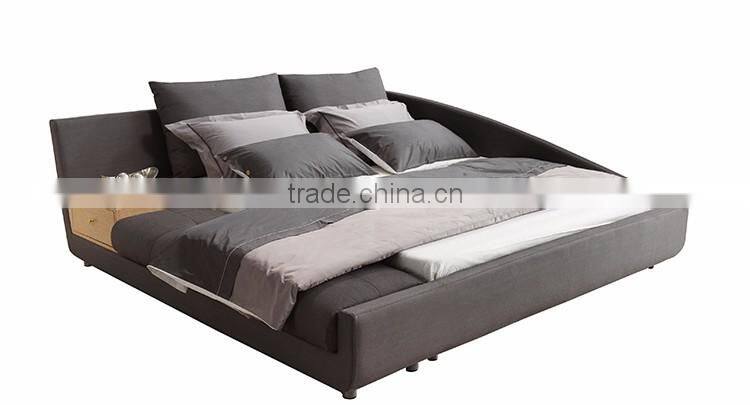 Modern European Elegant King Size Round Bed Price