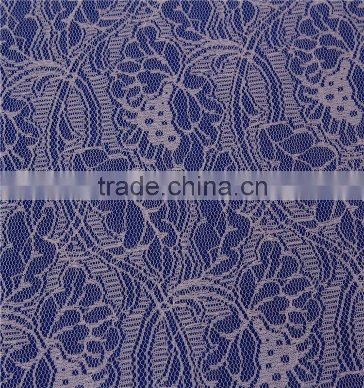 Popular Selling French swiss Voile Style Nylon Spandex Elastic lace for underwear