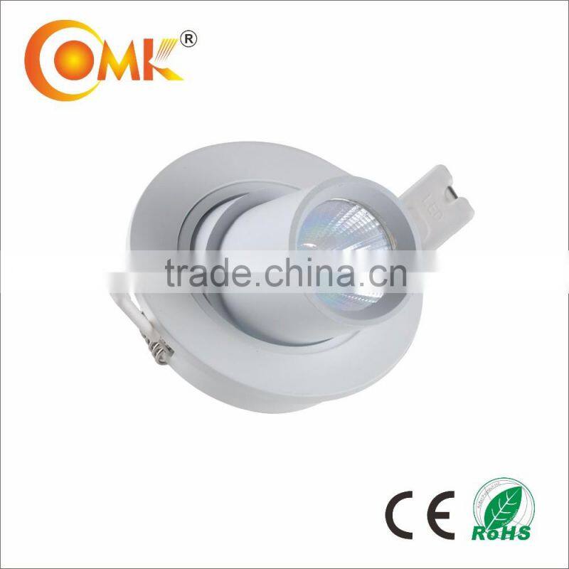 Pure Aluminum 5w cree CRI>80 spot led encastrable