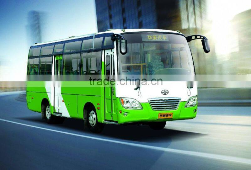 Huaxin Brand 7.3m Cummins engine Euro 3 25 seats bus for sale HM6730