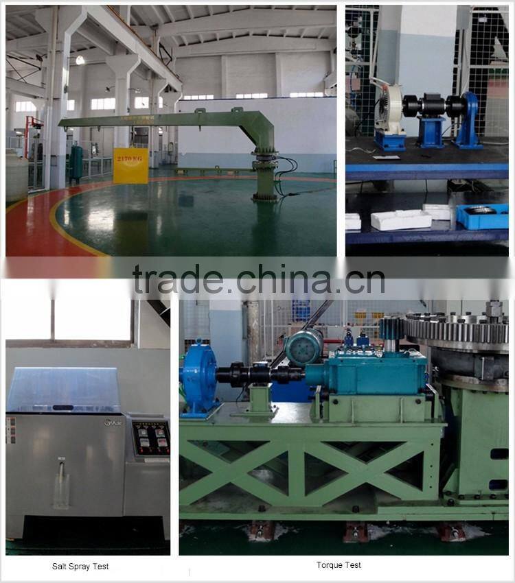 elevation install slew drive with flange and encoder for solar tracker