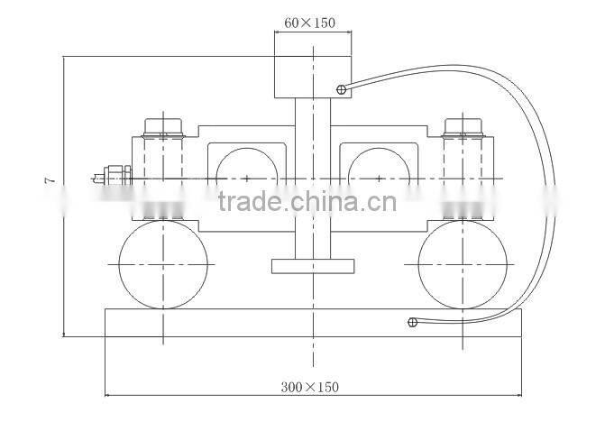 CQ-3M Chinese Weighing Module Load Cell best selling sensor elevator weight sensor