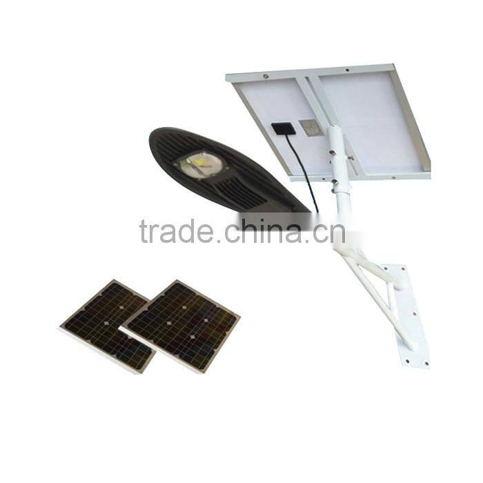 12V Lithium battery solar led parking lot light