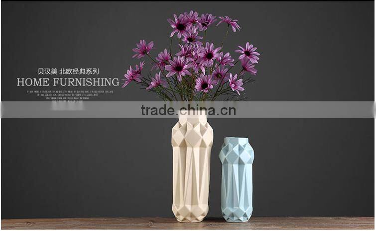 Chaozhou fashion ceramic vase for home decoration