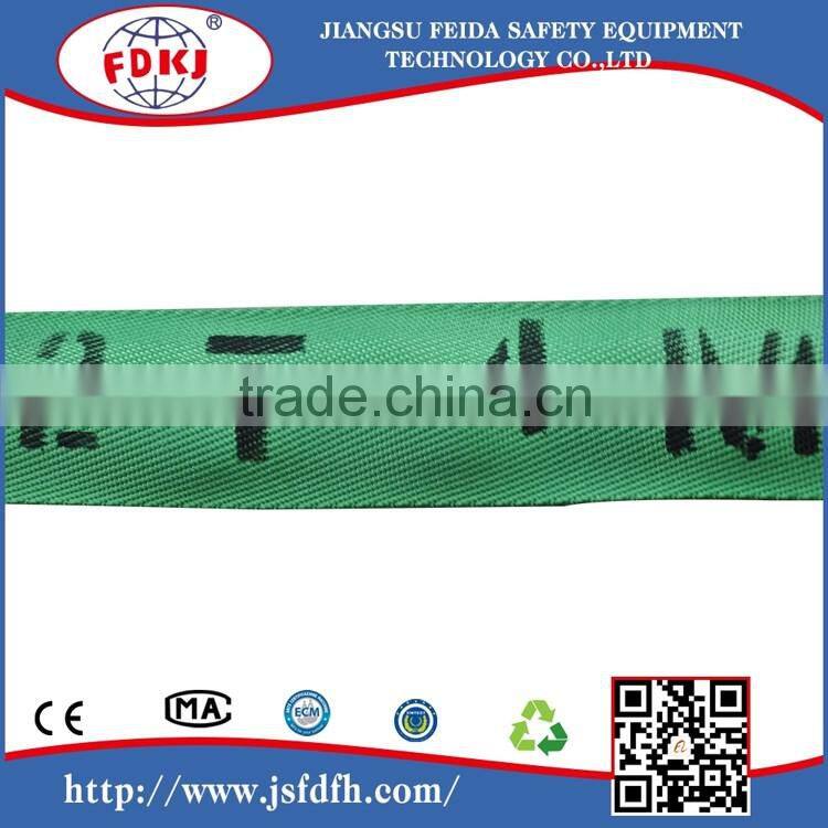 CE certificated soft material round slings for pipe lifting