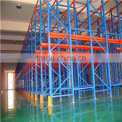 Steel beam structure warehouse racking system