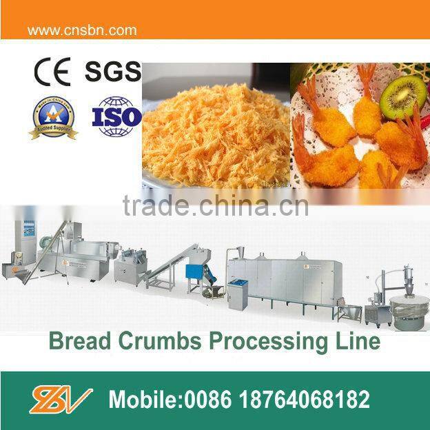 bread crumbs making machine process line