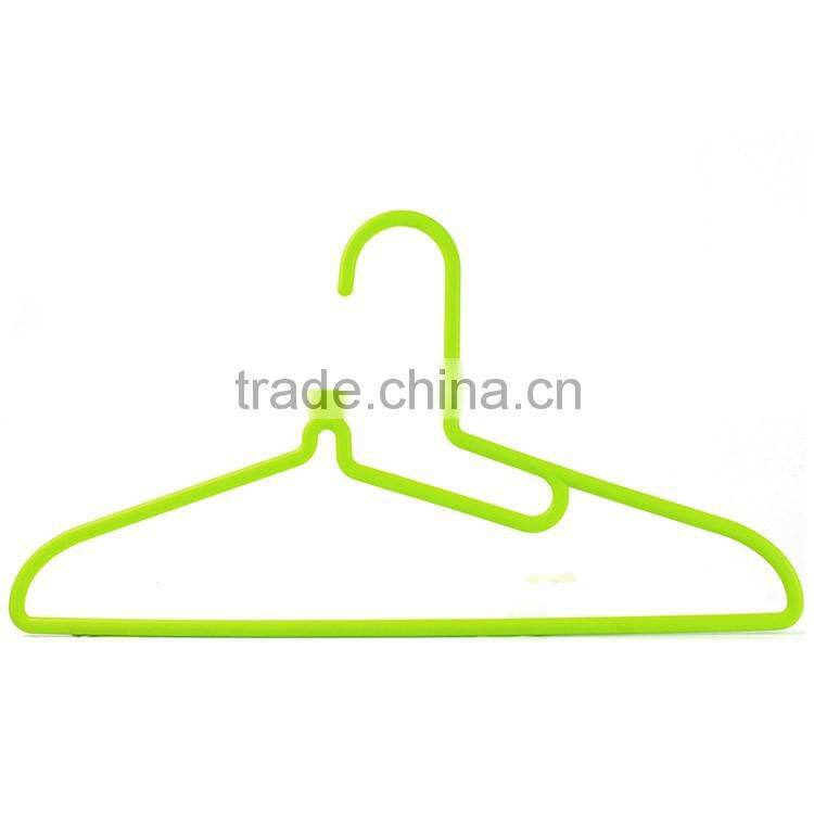 green tie hanger,plastic clothes hanger