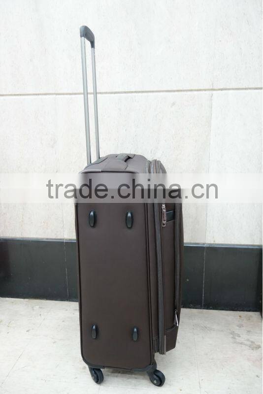 top quality polyester travel luggage set