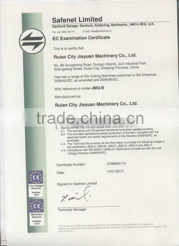 CE Approved Full-automatic Adhesive Tape Die Cutting Machine