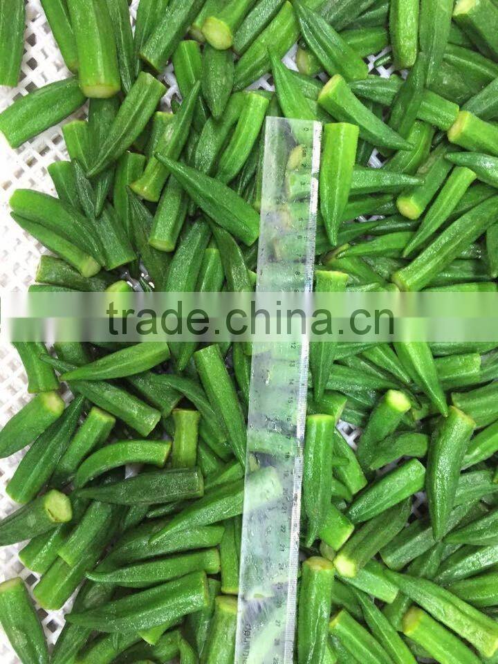 2016 new IQF frozen okra